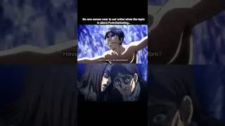 NO ONE COMES NEAR TO AOT WRITERS WHEN THE TOPIC IS ABOUT FORESHADOWING..#aot #anime #eren