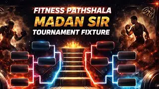 Fixture of 5 teams in tabular method #physical education #cbse #Class 12@fitnesspathshala