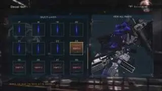 Energy Shield Paint Job: Armored Core Verdict Day