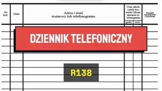 DZIENNIK TELEFONICZNY R138