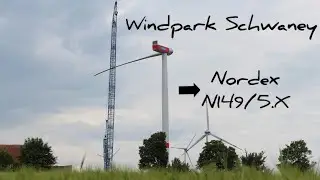 Windpark Schwaney | Nordex N149/5.X auf 105m im Bau