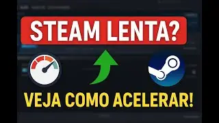 SOLOU&Ccedil;&Atilde;O PARA O DOWNLOAD LENTO NA STEAM - NOVO M&Eacute;TODO 2025