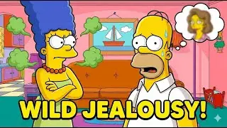Simpsons Funny Moments | Homer and Marge's Wild Jealousy Adventure