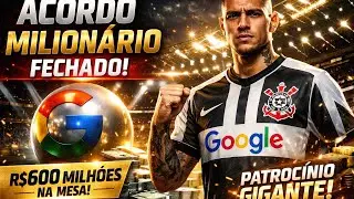 BOMBA URGENTE! GOOGLE FECHA PATROCÍNIO DE R$600 MILHÕES COM O CORINTHIANS E ESTAMPA O MANTO!