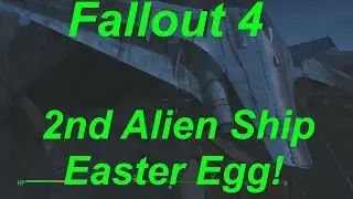 Fallout 4 Easter Eggs - Second Alien Space Ship Found! (Fallout 4 Easter Egg Location & Guide)