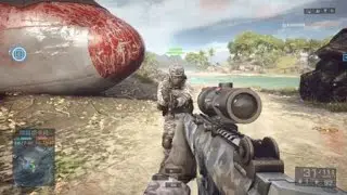 Chinese soldier gets sniped BF4
