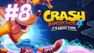 تختيم لعبة Crash Bandicoot 4 its about Time الحلقة # 8 شو بدك اتجيب البلاتينيوم هههههههه