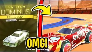 ROCKET LEAGUE ITEM SHOP - Titanium White Dominus Exotic Car - 04.09.21