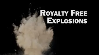 ROYALTY FREE DUST EXPLOSIONS (original footage) - Download links in description