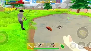 Dude dan Chad mangael ikan di pulau kecil 🤣