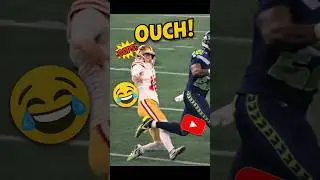 NFL Turned Into Soccer For a Second 😭⚽ | Cleanest Tackle Ever? #shorts #nfl #viral
