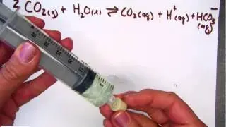 Ле Шателье и изменения давления с использованием газированной воды