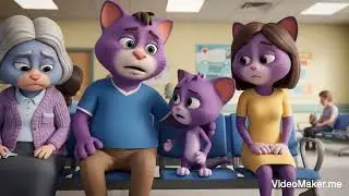 Oh no! Lygo's grandpa is not feeling well! Lygo the cat copes with tough news