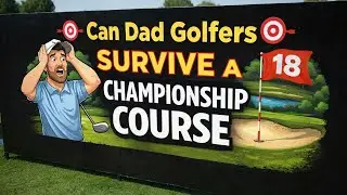 Will Dad Golfer survive @DPWorldTour championship course @JumeirahGolfEstatesDxb on @TrackmanGolf 
