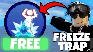 How To Get The NEW FREEZE TRAP ABILITY For FREE In Blade Ball!? 😱😱😱