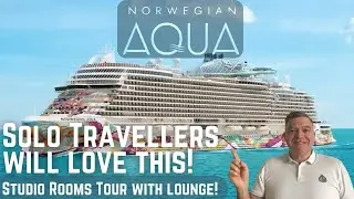 Norwegian Aqua Studio secrets REVEALED - You won't believe this Lounge!