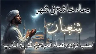 أجمل دعاء فى شهر شعبان المبارك 2026 🌙 لرفع البلاء وقضاء الحوائج وجلب الرزق  🤲