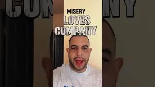 Misery Loves Company. Be wise with the company you keep. #results #youth #innercity #therapy