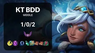 KT Bdd Taliyah vs Corki MIDDLE - KR MASTER Patch 14.23