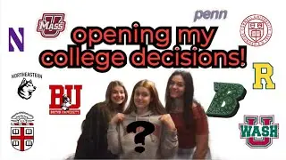 I Applied to 20 Schools! ☆ College Decision Reaction 2020