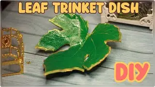 #3 LEAF TRINKET DISH JOVI AIR DRY CLAY
