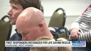 First responders recognized for life-saving rescue