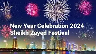 Guinness 4 World Records at Shaikh Zayed Festival Abu Dhabi . Fireworks, Drone Show, fountain show