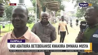 #AGAMUSHANJU: OKU ABATUURA BETEBEKANISE KWAKIIRA OMWAKA MUSYA  -  KAMPALA