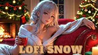 Lofi Window Snow ❄️ | Cozy Winter Vibes | Relaxing Lofi Beats | Chill Cities at Night 🌃