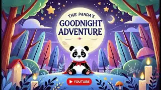 Penny the Panda&rsquo;s Goodnight Adventure|Relaxing Bedtime Story for Kids with Calming Music & Animation