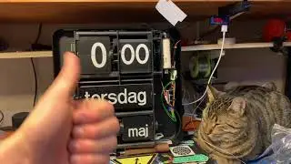 Bodet Flip Clock Rebuild on Hackaday - Date Skip