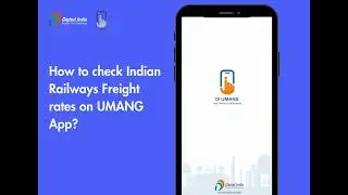 How to check Indian Railways freight rates on UMANG App? #umangapp #digitalindia #indianrailways
