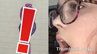Drawing using only my purple supplies!!!
