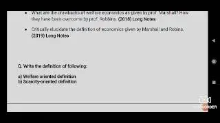 Bcom1st sem|unit 1| micro economics| lecture 2| welfare, scarcity, growth definition|4/5/21