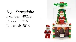 Lego Snowglobe - Let's build set 40223