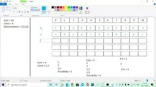 HackerRank | Problem Solving | The Coin Change Problem | Code with logic explanation