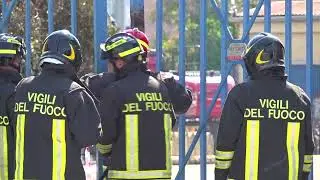 LPG Explosion in Rome. Residents: 