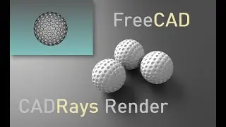 Учебное пособие по FreeCAD | Быстрый рендеринг нескольких тел в бесплатных CADRays