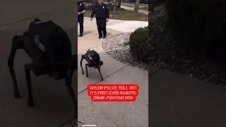 TAYLOR POLICE ROLL OUT IT'S FIRST-EVER ROBOTIC CRIME-FIGHTING DOG