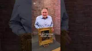Waldi zerst&ouml;rt Gem&auml;lde - vor dem Kauf 😱 | Bares f&uuml;r Rares #shorts