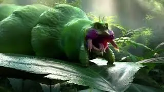 Larva to Monster Transformation Using AI | Creature Evolution #highilts #yt #ai #demonslayer 