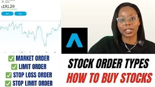 Stock Market Order Types Explained Simply (Market, Limit, Stop Loss & Stop Limit | How to Buy Stocks