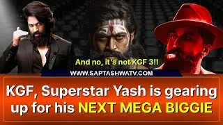 KGF, Superstar Yash is gearing up for his NEXT MEGA BIGGIE. And no, it&rsquo;s not KGF 3!!