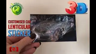3D Lenticular Stickers with Flip Effect | Custom Labels by TwenT3