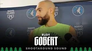 &ldquo;We&rsquo;re Here To Accomplish Something Bigger. It&rsquo;s On Us.&rdquo; | Rudy Gobert Shootaround Sound | 01.22.26