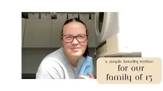 Laundry routine for our large family of 13 living in Melbourne, Australia  🧼