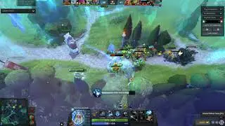 Lvl. 22 Crystal Maiden Solos lvl 25 Anti Mage [Dota 2]