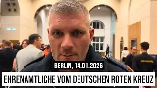14.01.2026 #Blackout #Berlin Ehrenamtliche vom Deutschen Roten Kreuz DRK halfen während Stromausfall