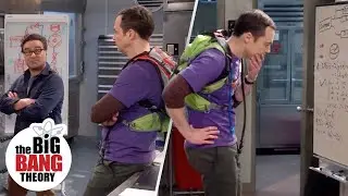 Sheldon Works on Two Projects at Once | The Big Bang Theory