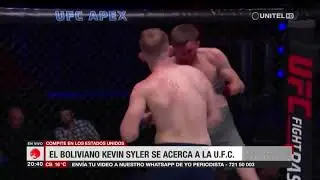 Bolivian Kevin Syler is getting closer to the UFC